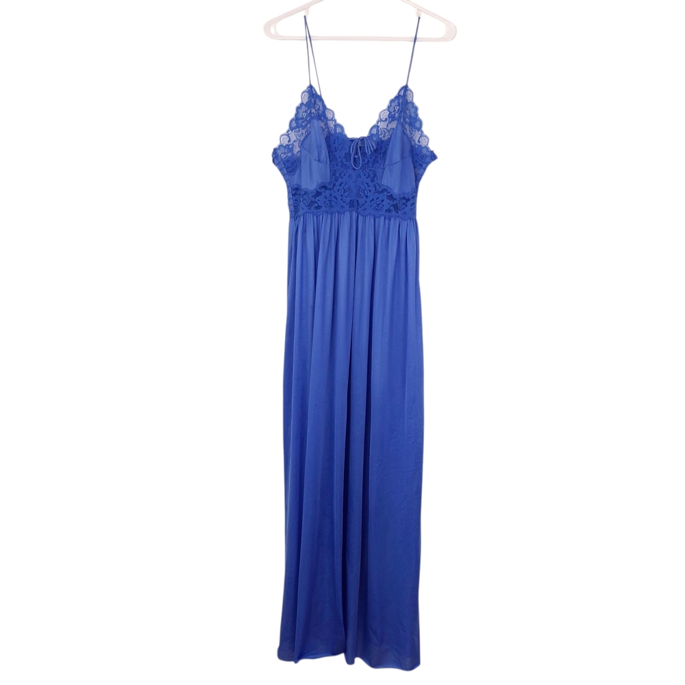 Indulgence vintage 90s Y2K maxi slip dress nightgown lace satin fairy lingerie